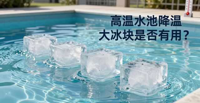 南京高温水池降温大冰块，到底管不管用？